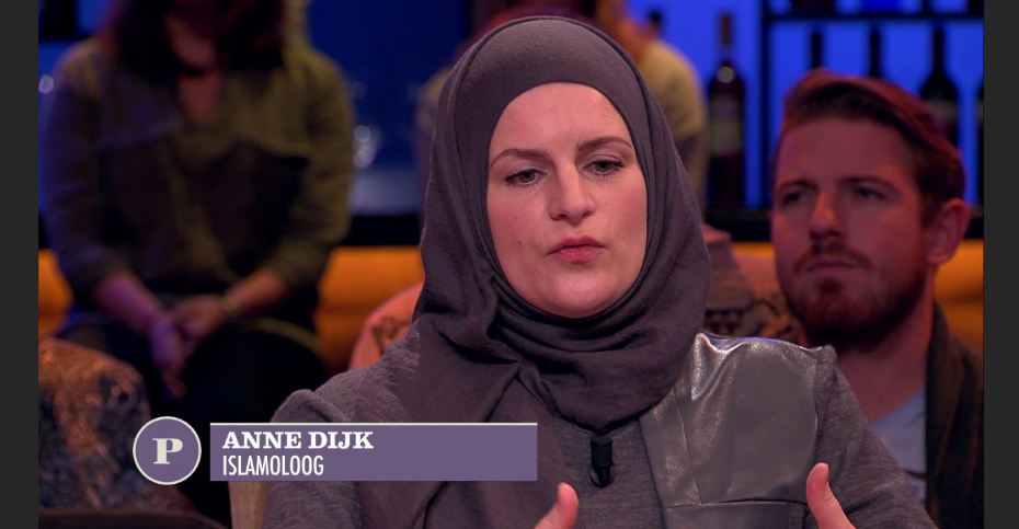 Anne van Dijk, een gevaarlijke krankzinnige, dan wel eminent dom en ongeïnformeerd. En dat mogen we van een academische islamologe toch niet aannemen, niet waar? Dan is ze dus gestoord. 